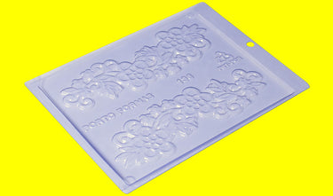 Forma De Chocolate - Forma Simples Chocolate Arebesco Floral (136)